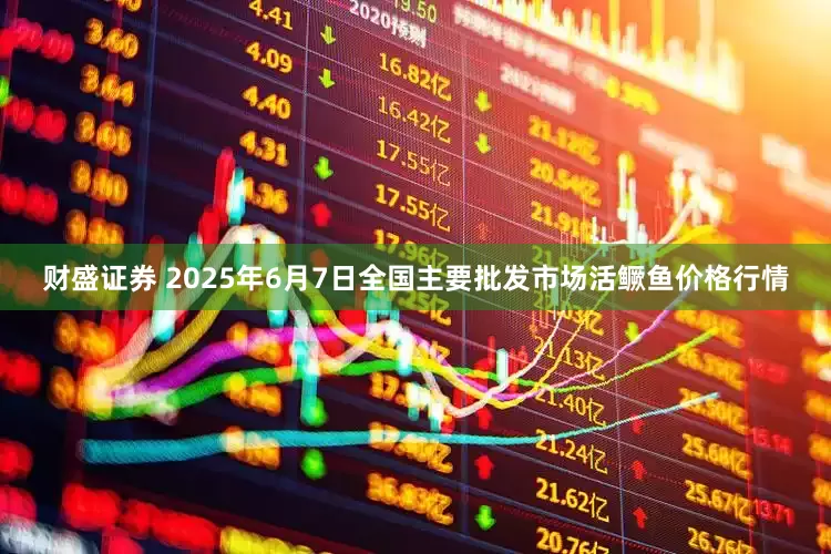 财盛证券 2025年6月7日全国主要批发市场活鳜鱼价格行情